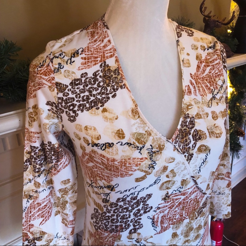 | Ruby Rd | 3/4 Sleeve Top - Picture 2 of 5